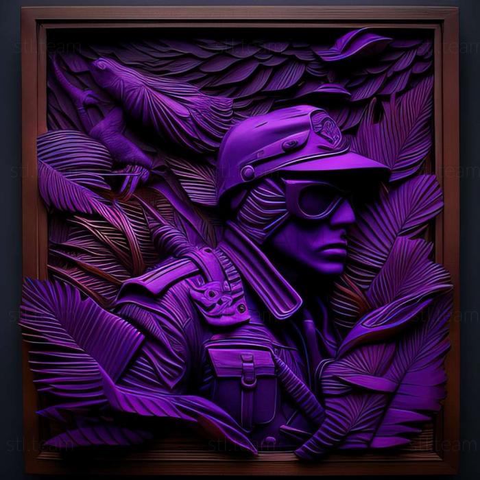 3D модель Гра Vietcong Purple Haze (STL)